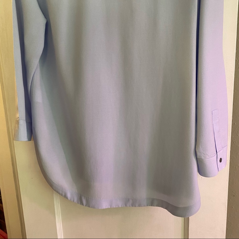 J Crew Tunic Half Button Down Size M - image 4